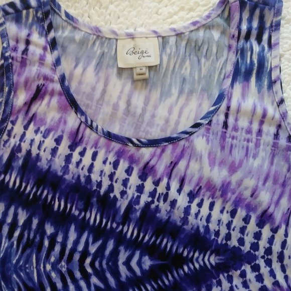 Beige Long summer dress with slits (2 for $30) - Picture 3 of 4